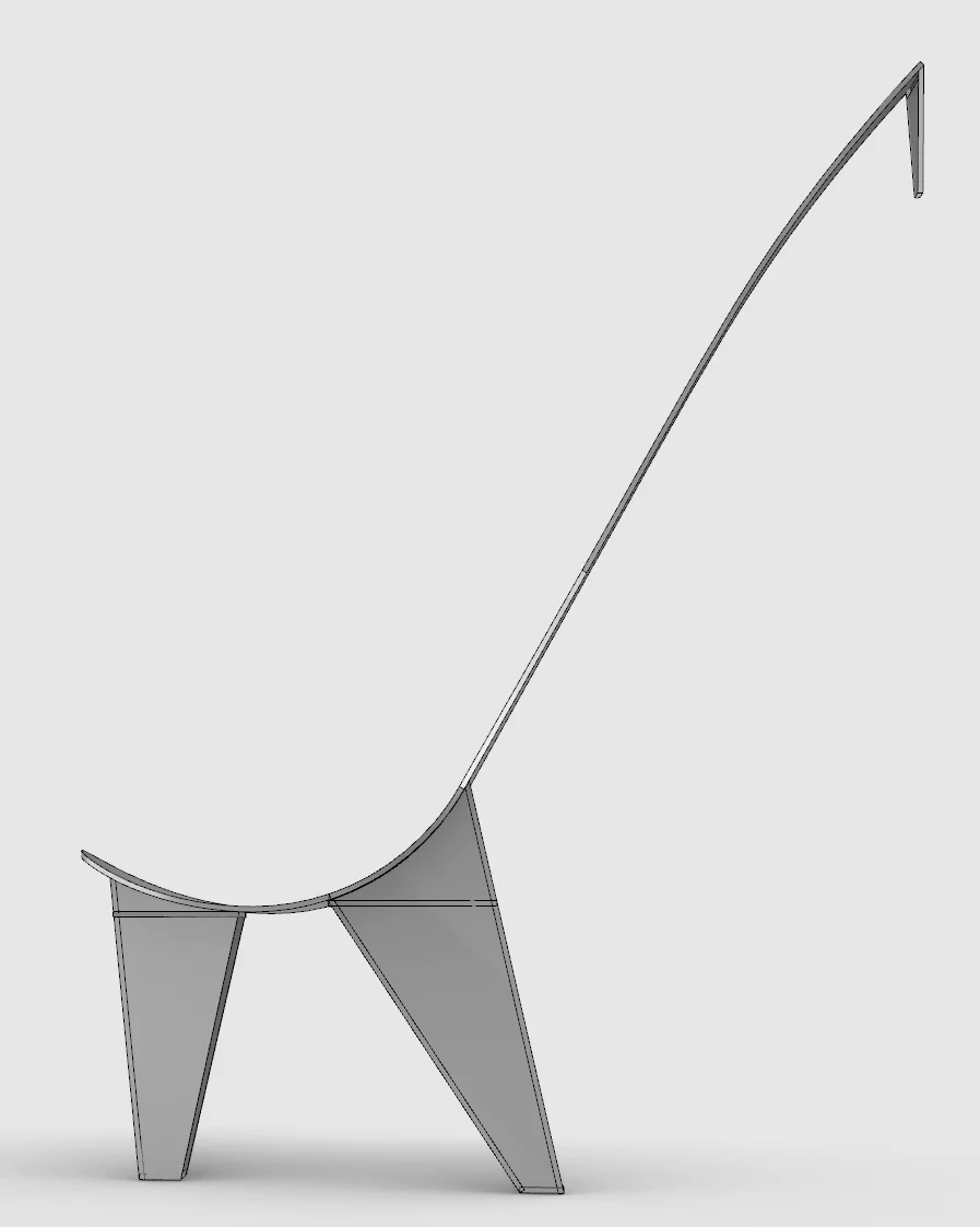 DÂ-NIYI side profile showing proportion and posture